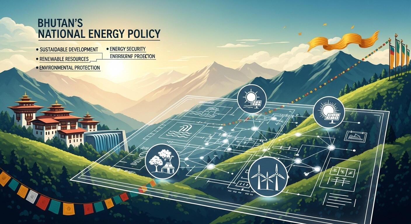 A Comprehensive Review of Bhutan’s National Energy Policy 2025: Path to 25,000 MW Hub‑to‑High‑Income Green Growth
